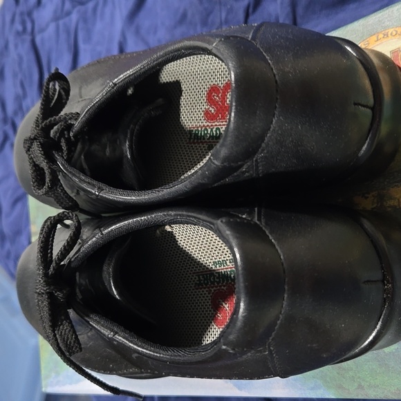 SAS Women's Black Leather Shoes - Picture 2 of 4